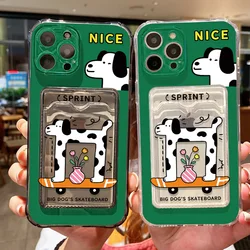 Funda con Tarjetero para iPhone 7-16 Pro Max de Silicona