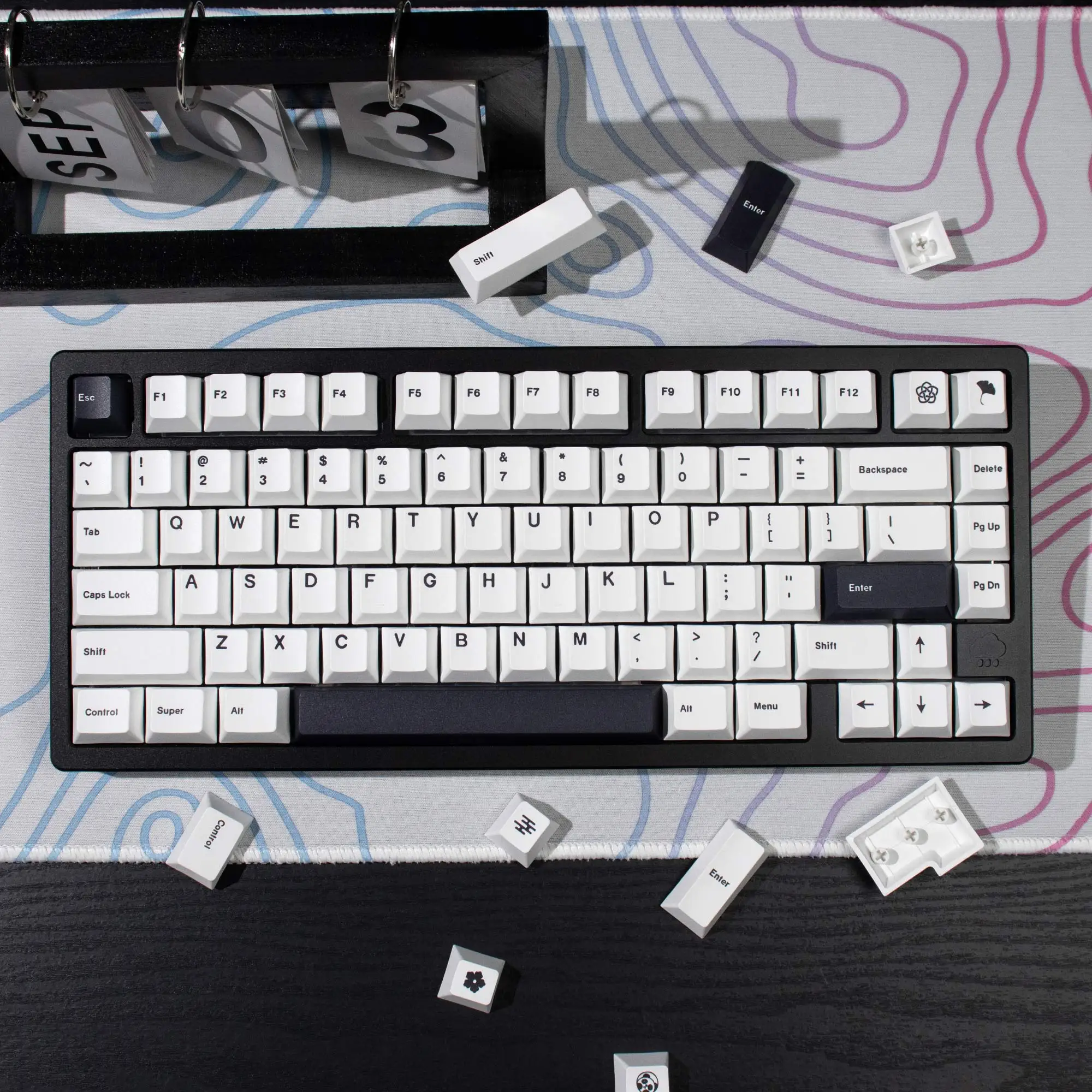 Teclas PBT Perfil Cherry WOB en Inglés y Japonés para Interruptores MX - imagen 4