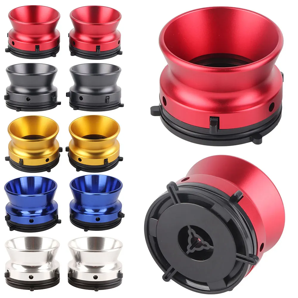 Adaptadores de buje NAB Dispositivo de carga universal Aleación de aluminio pulido Abridor de 10 pulgadas para Studer ReVox para Akai para Teac - imagen 4