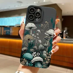 Funda iPhone 16E Floral y Setas Parachoques Suave Antigolpes