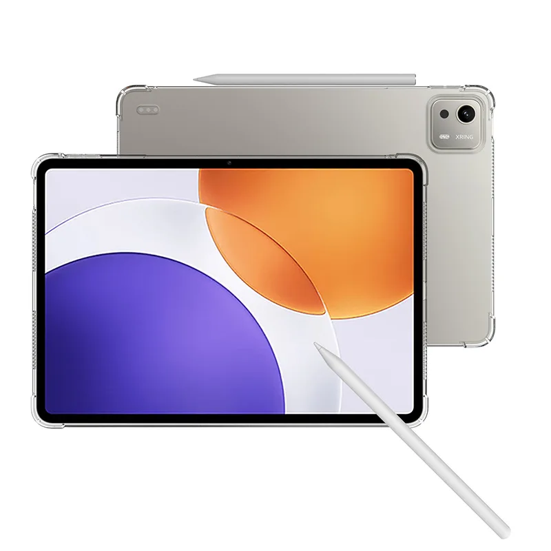Airbags de TPU suave para Xiaomi Pad 7S Pro, funda transparente de 12,5 pulgadas 2025, funda trasera de silicona para tableta - imagen 2