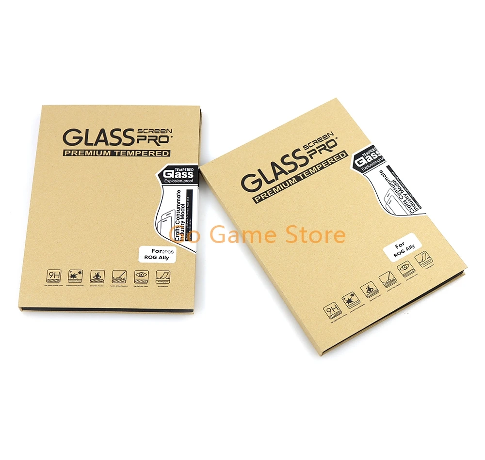15 Uds para consola de juegos Asus ROG Ally película protectora de pantalla de vidrio templado antiarañazos 9H con paquete - imagen 4