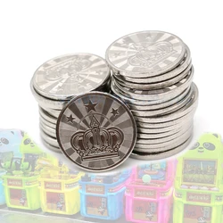 Ficha Acero Inoxidable para Aceptador de Monedas Diseño Corona