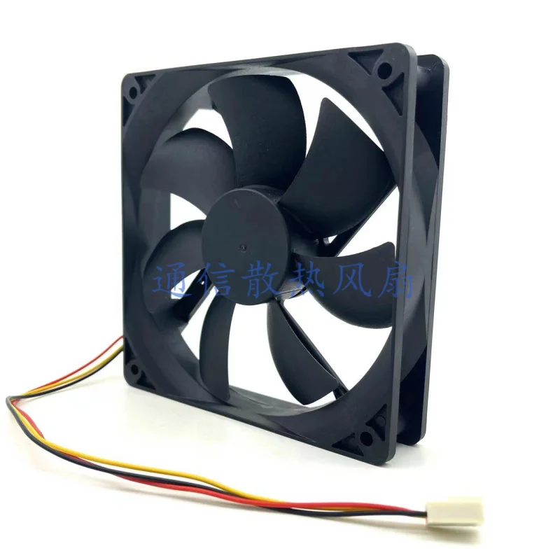 Para Thermaltake tt-1225 12cm ordenador de escritorio CPU ventilador mate refrigerado por agua Ultra silencioso 3 pines 3P silencioso ventiladores de refrigeración de caja - imagen 4