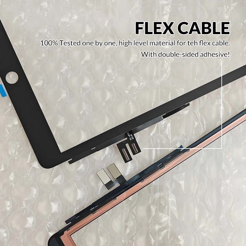 1 Uds para ipad 9 9th 10,2 "2021 pantalla táctil frontal digitalizador Sensor de cristal pantalla de repuesto A2602 A2603 A2604 A2605 pantalla táctil - imagen 4