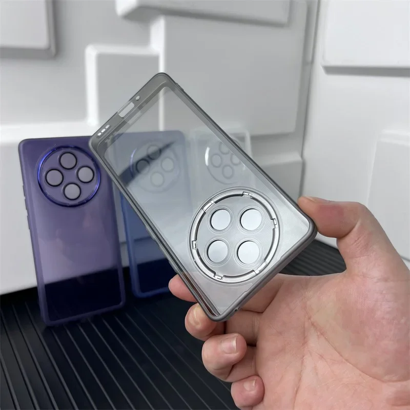 Funda de película de lente de lujo para OPPO F27 Pro Plus, OPPOF27, F27ProPlus, 5G, cámara completa protectora, transparente, suave, a prueba de golpes, fundas traseras de teléfono - imagen 5