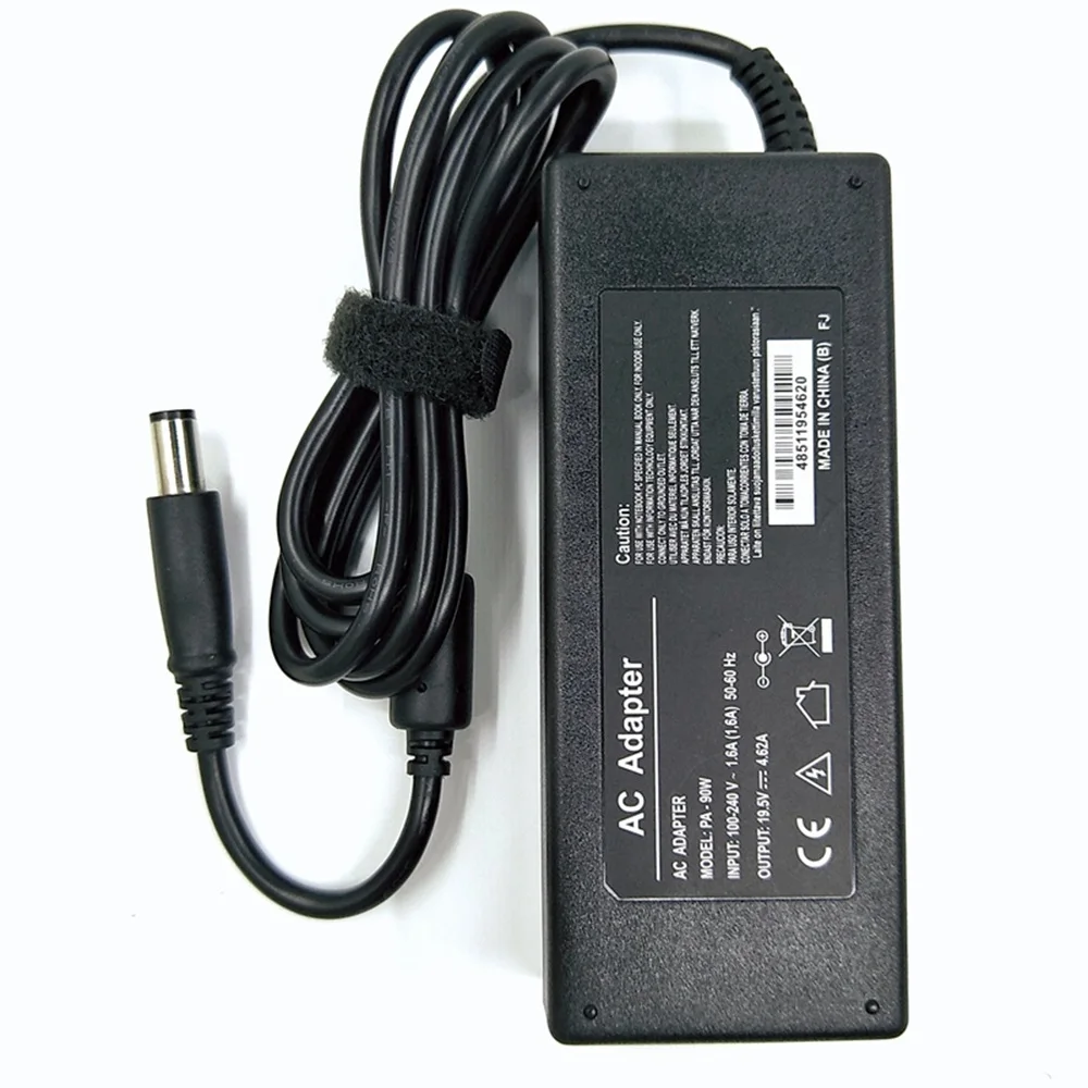 Adaptador de CA 19,5 V 4,62A 90W 7,4*5,0mm cargador de CA para ordenador portátil para Dell E4300 E5410 E6320 E6400 E6430 3521 adaptador de corriente - imagen 4