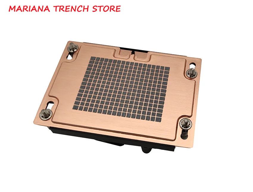 1U-P14 1U Socket SP3 Servidor CPU Cooler Rectángulo Tamaño del producto 120X82X28mm 12V 4pin PWM Dos rodamientos de bolas Consumo de energía 205W - imagen 3