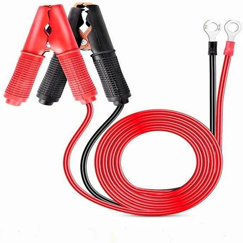 Cable de carga fusible 30A para coche y moto con pinzas cocodrilo - imagen 2
