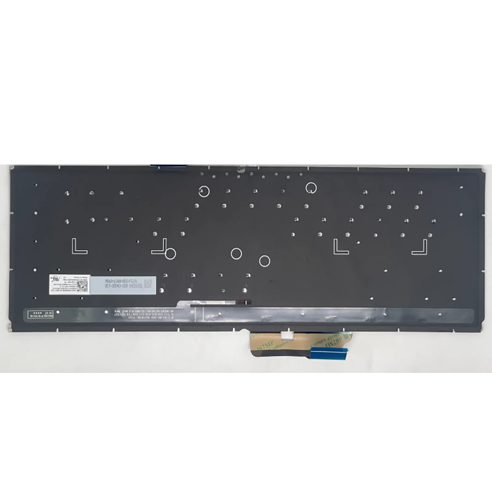 Diseño estadounidense para teclado ASUS ZenBook Flip 15 UX562 UX562F UX562D UX562FDX UX562FA/FAC/FD Q507I Q507IQ Q508UG UM562IA UM562UG - imagen 2