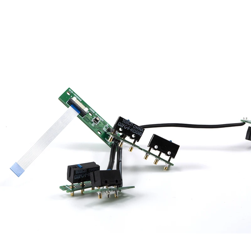 Para piezas de reparación de ratón HERO G703/G703 compatibles: botón de microinterruptor de conexión de calor sin soldadura conector de línea de placa base pequeña - imagen 3