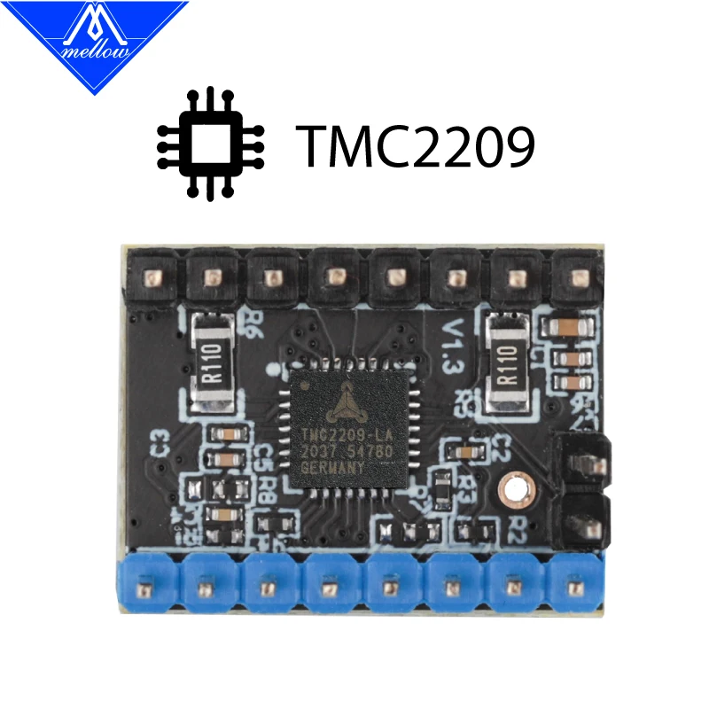 Mellow Fly TMC2209 controlador de Motor silencioso paso a paso 256 subdivisión StepStick UART 2.8A para Fly-C8 D5 placa Voron piezas de impresora 3D - imagen 5