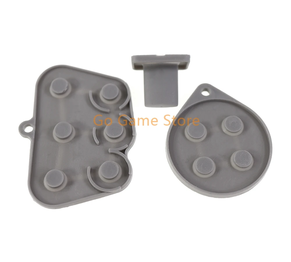 1 Juego para controlador Sega Saturn SS, botón de teclado adhesivo de goma conductora de silicona - imagen 4