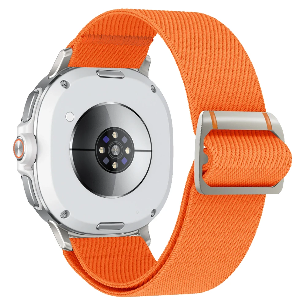 Bandas deportivas elásticas para Samsung Galaxy Watch 8 Classic 46mm/Watch8 44mm 40mm pulsera de correa de repuesto de bucle individual de nailon elástico - imagen 3