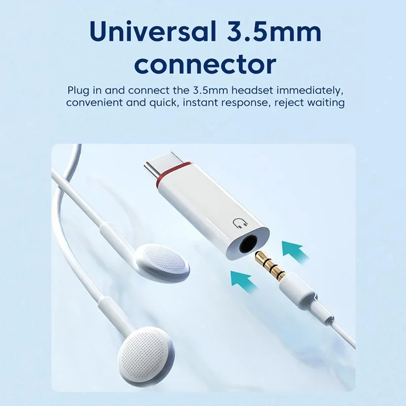 Adaptador auxiliar Lightning a 3 y 5 MM para iPhone, Conector de auriculares tipo C, divisor de Audio, accesorios para teléfono, 14, 13, 12pro - imagen 3