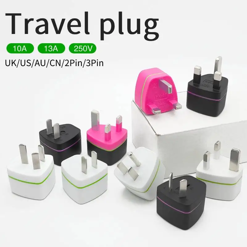 Adaptador de corriente Universal de viaje de Hong Kong, convertidor de enchufe, estándar británico, inglés, Singapur, Malasia, Macao - imagen 3