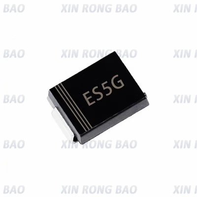 20 piezas SMC DO-214AB ES5J ES3J RS5M ES5D ES5G RS3M ES3D ES3G 3A 5A 200V 400V 600V 1000V 1KV SMD diodo de recuperación rápida