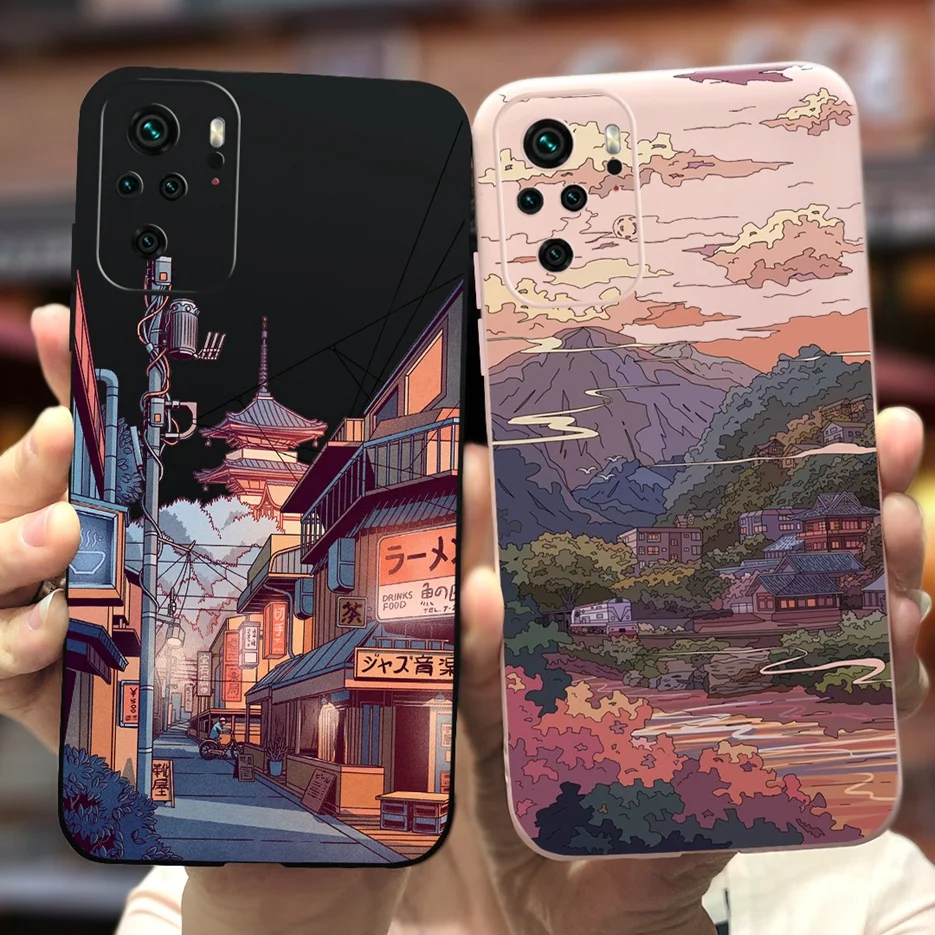 Funda con dibujos animados para Xiaomi Redmi Note 10, carcasa suave de TPU para Redmi Note 10 Pro Max - imagen 3