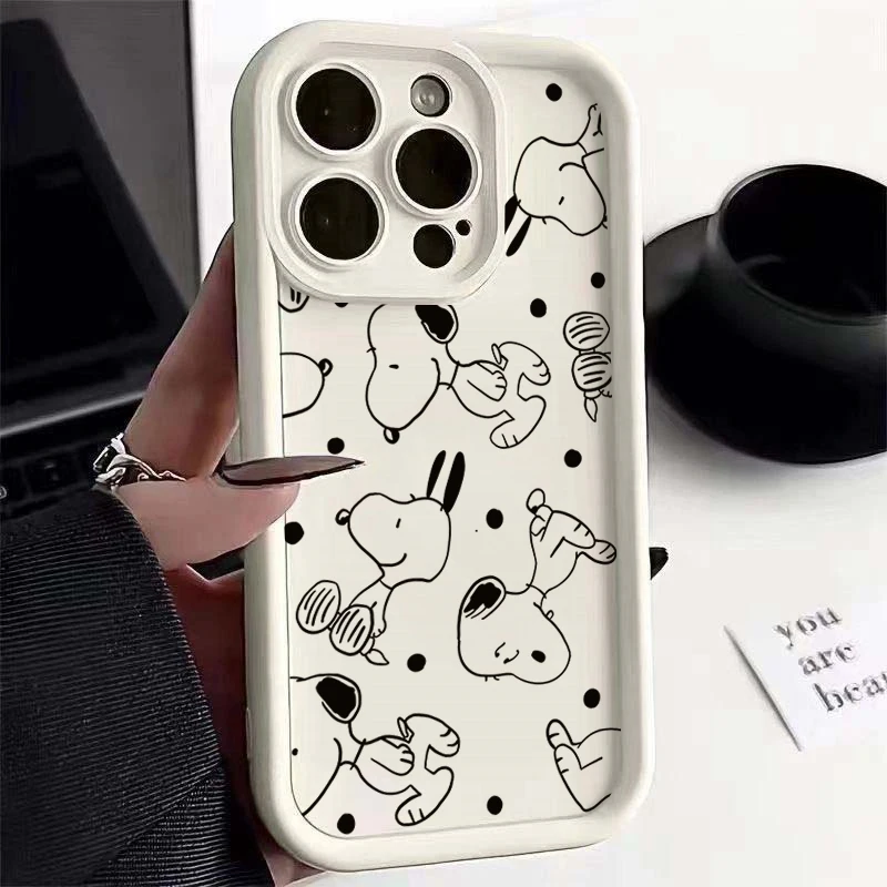 Funda de teléfono Snoopy con flores bonitas para Honor 400 200 Pro 90 Magic 7 Lite 6 Pro X9A X6A X7A X7B X8B X9B X8 X8C X8A X9C Smart 5G - imagen 2