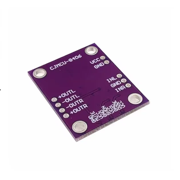 Módulo de placa de desarrollo de amplificador de audio estéreo Clase D sin interferencias PAM8406