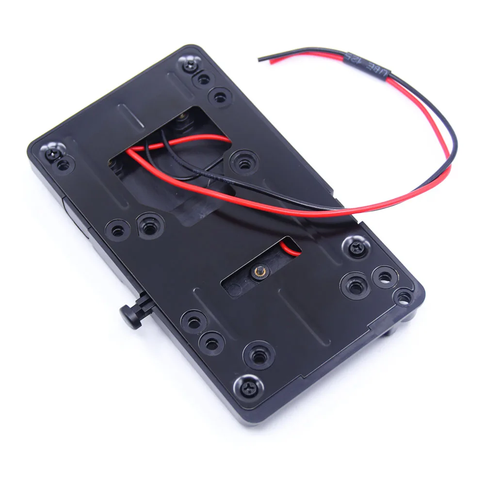 Adaptador de placa de batería V-lock con montaje en V, salida D-Tap DIY para iluminación de cámara DSLR, fuente de alimentación de Panel LED - imagen 5
