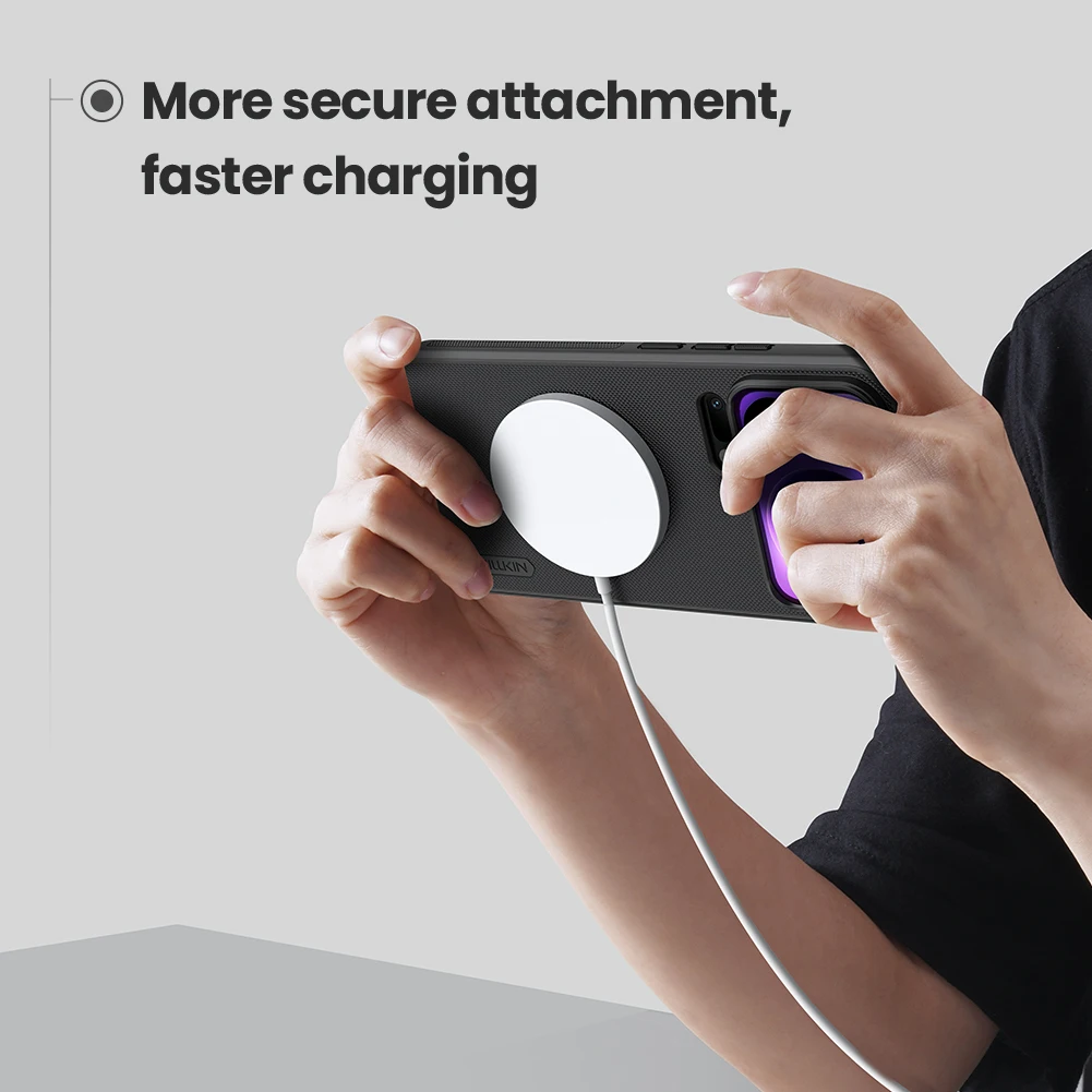 Para Xiaomi 17 Pro Max funda NILLKIN funda ajustada magnética súper esmerilada escudo mate cubierta de PC para Xiaomi 17 Pro Max - imagen 4