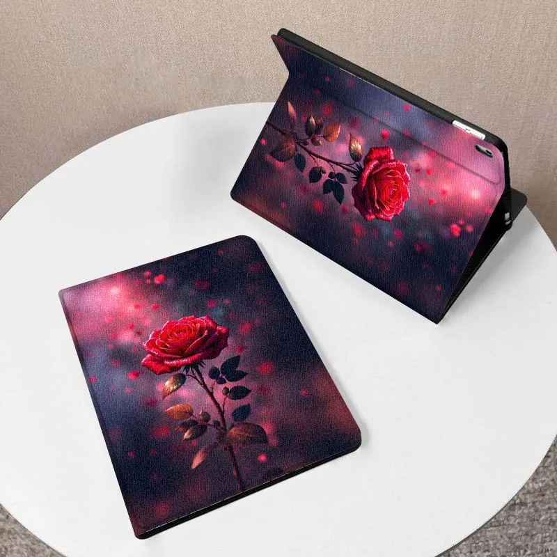 Hermosa funda de arte rosa para Huawei Honor Tab Magic Pad GT 6 X9 X8A X8 V8 V7 9 8 2 3 13,3 10 Pro pulgadas funda para tableta - imagen 2