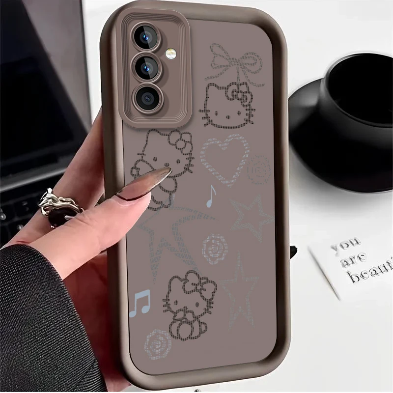 Funda Hello Kitty para Samsung Galaxy A53 A50 A50S A36 5G A35 A34 A33 A32 A30 A26 A24 A23 A22 A20 A16 A15 A14 A13 A12 4G A06 - imagen 4