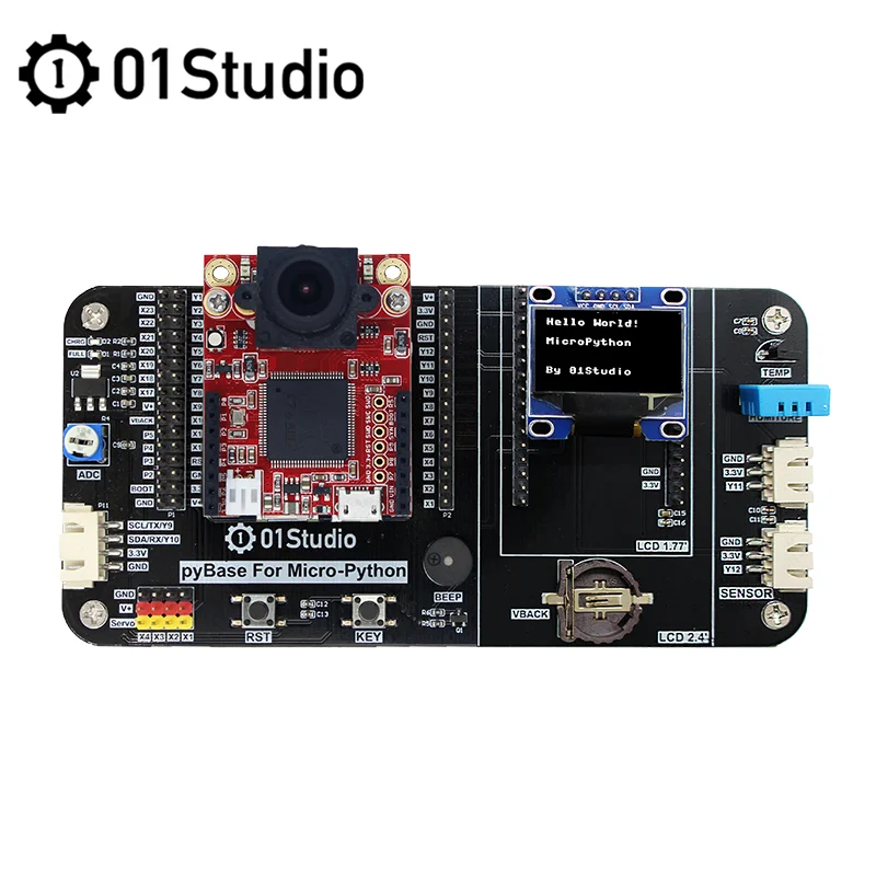 01Studio pyAI-MV4 Módulo de cámara de placa de desarrollo Compatible 4 H7 AI Inteligencia Artificial Micropython - imagen 2