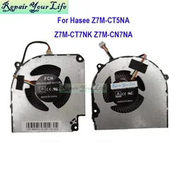 CPU GPU ventilador portátil enfriador para Hasee Z7M-CT5NA Z7M-CN7NA Z7M-CT7NK radiador para portátil DFS5K221153711 DFS5M325063B1N 6-31-NH5E2-102