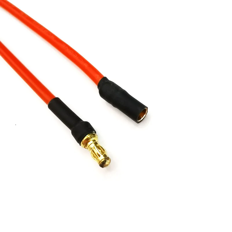 Cable de silicona para control remoto, controlador electrónico de velocidad, Motor ESC, 10/25cm, conector Banana de 3,5mm, cables de cableado, 5 unidades por juego - imagen 5