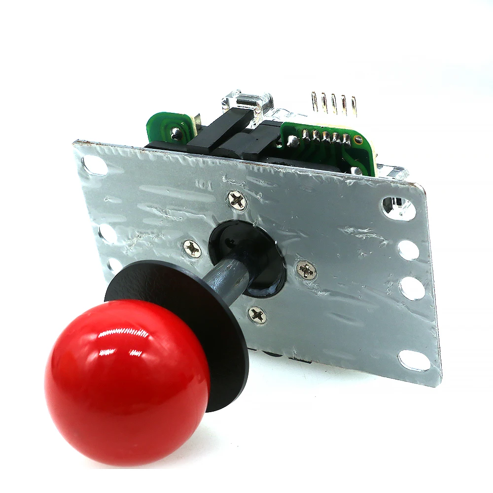 Copia Sanwa Arcade Joystick bola redonda conector superior de 5 pines para placa USB PC consola de juegos PS3 controlador de dirección DIY - imagen 4