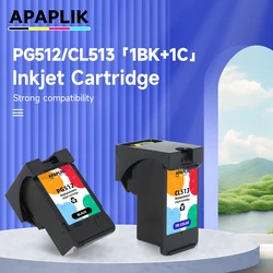 APAPLIK PG-512/CL-513 XL – Cartuchos de tinta Canon Pixma