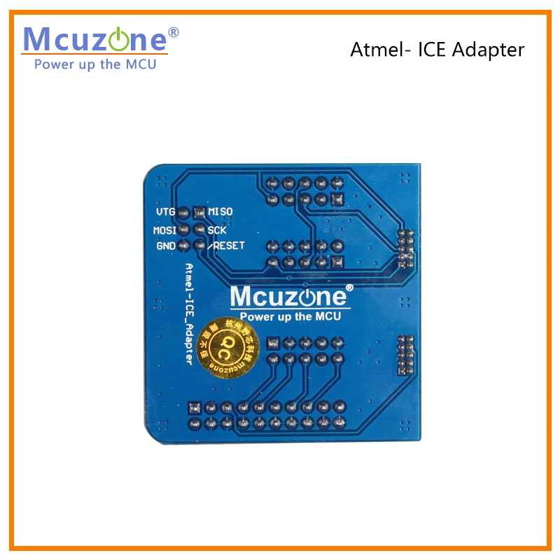 Mcuzone-placa adaptadora Atmel ICE 1,27 a 2,54 AVR(ISP JTAG PDI TPI) SAM(JTAG SWD), Kit adaptador de ATATMEL-ICE-ADPT, Envío Gratis - imagen 2