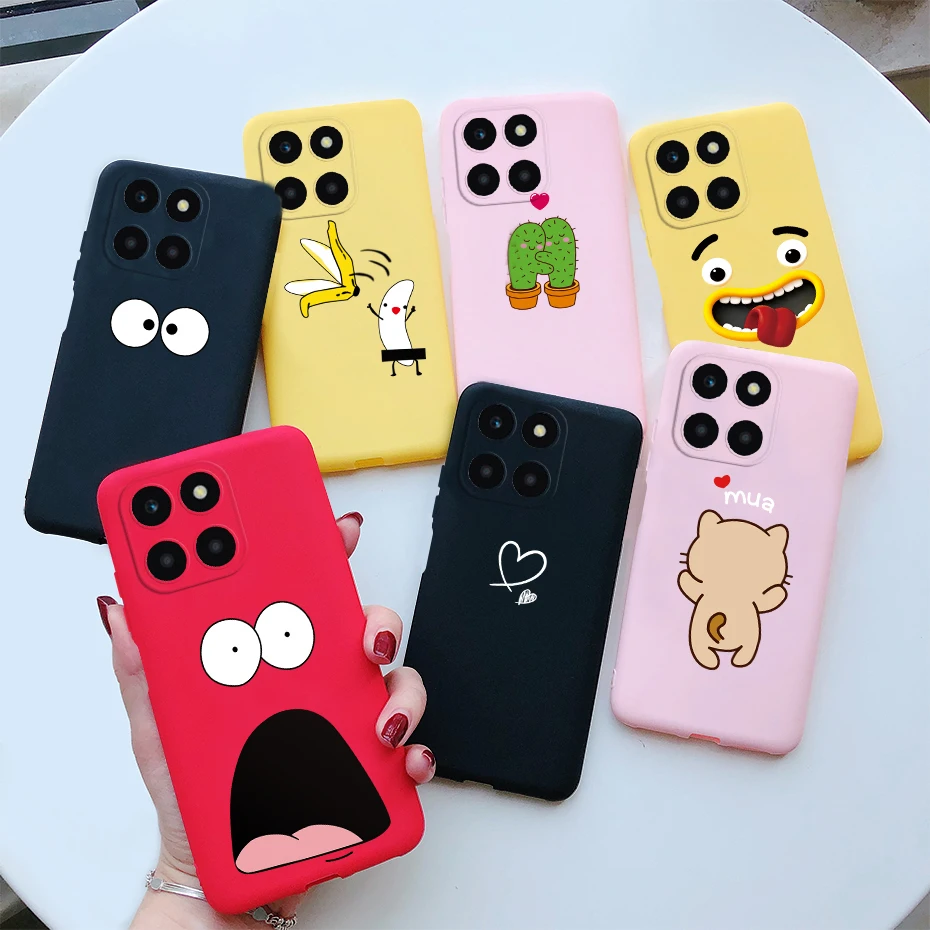 Funda de silicona con dibujos animados para Huawei, carcasa trasera suave para Honor X6a, Honor X6a, X6, A, X, 6a - imagen 2