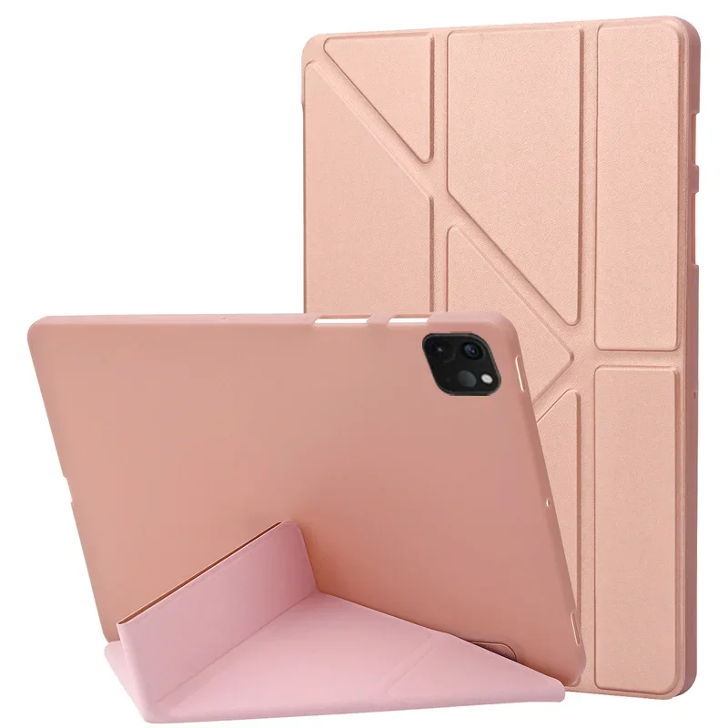 Para iPad 2025 11a generación A16 funda con soporte plegable múltiple para iPad Air 11 Air 6 5 4 10th 9th 8th 7th Generación 10,2 9,7 cubierta - imagen 2