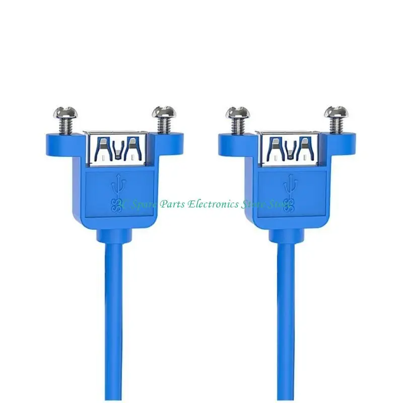 SZ USB Cable extensión Conectores femeninos con tornillos para los oídos para estabilidad - imagen 5