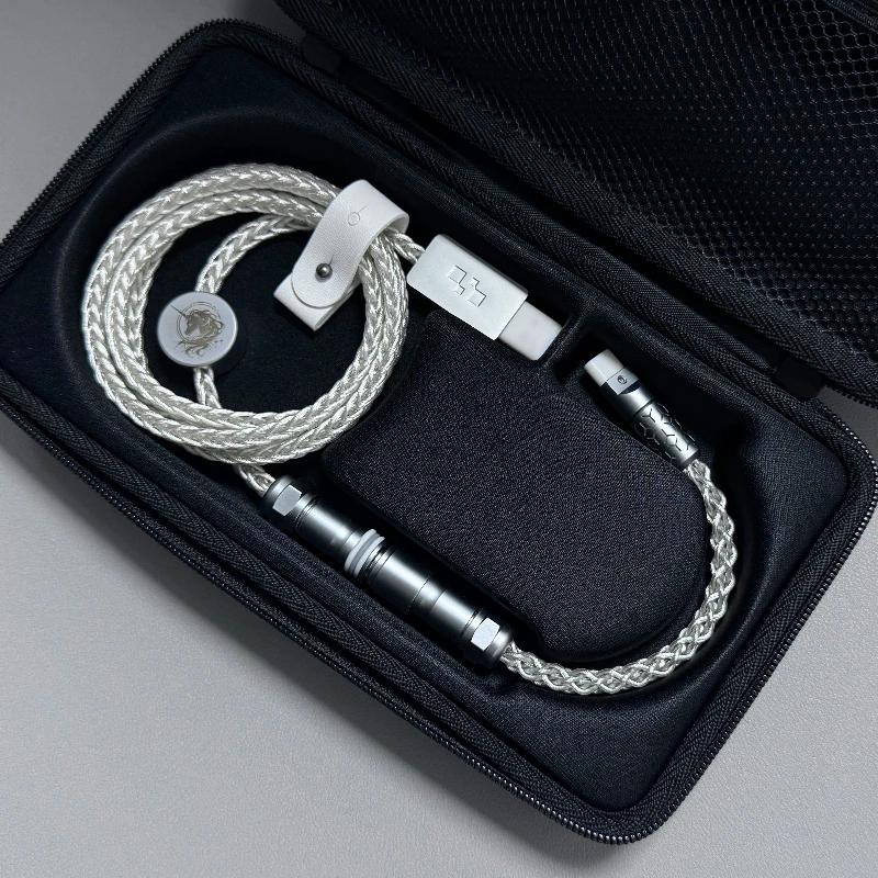 SHINE CUSTOMIZE Cable de teclado ShanHaiJing Series BeishanJing Unicorn Edición limitada 8K E-sports Cable de enchufe de aviación - imagen 5