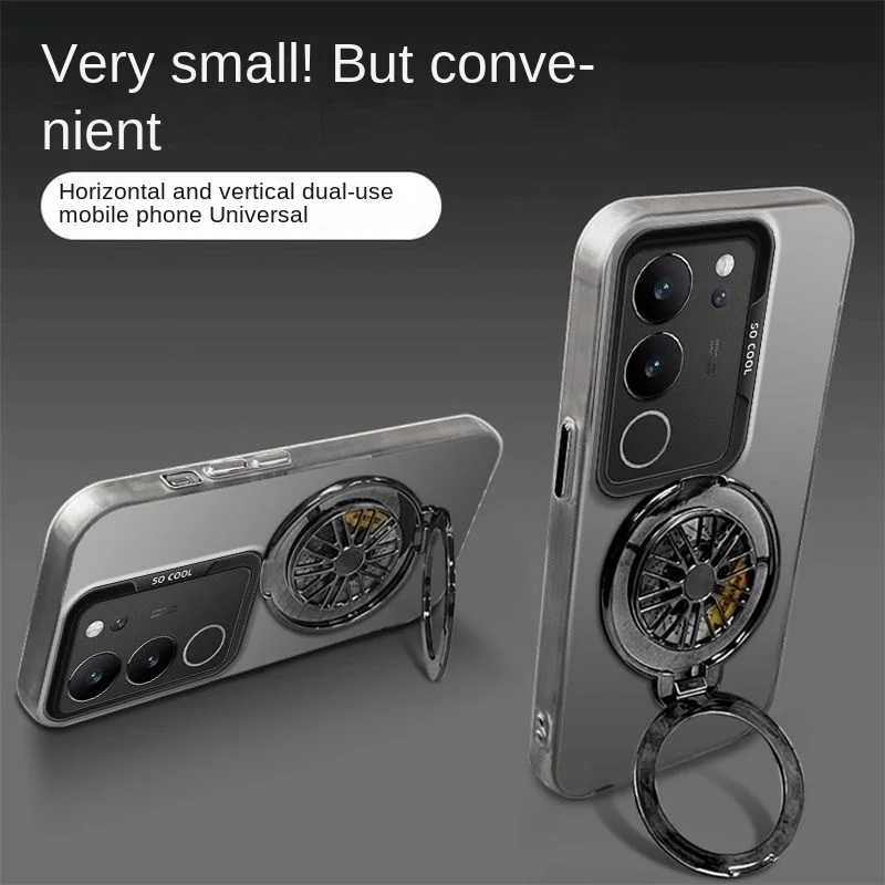 Funda para Realme c75 4G 15 neo 7 gt7 pro 6, funda de cuero de lujo con soporte magnético magsafe para Realme C75, parachoques a prueba de golpes - imagen 4