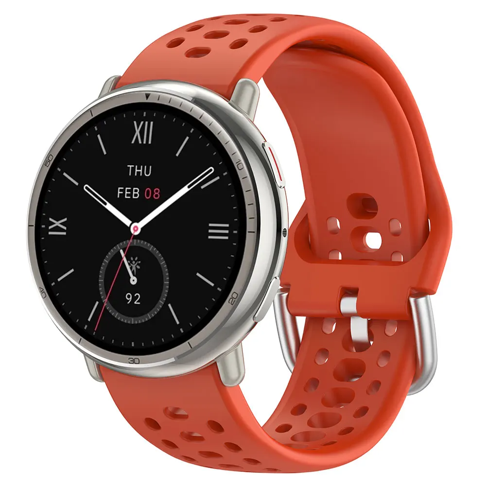 Correa de silicona Original para Huami Amazfit Active 2, Correa deportiva transpirable, accesorios para pulsera Amazfit Active2 - imagen 5
