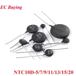 Termistor NTC 10D Limitador de Corriente para Circuitos Electrónicos