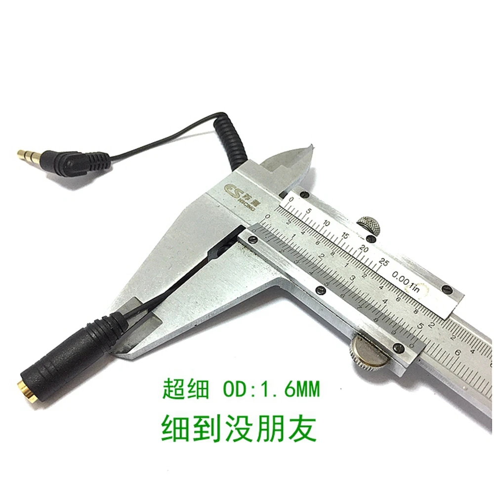 Cable adaptador de Audio estéreo de 3 polos, enchufe de 2,5mm a conector hembra de 3,5mm, 90 Rectangular macho a hembra