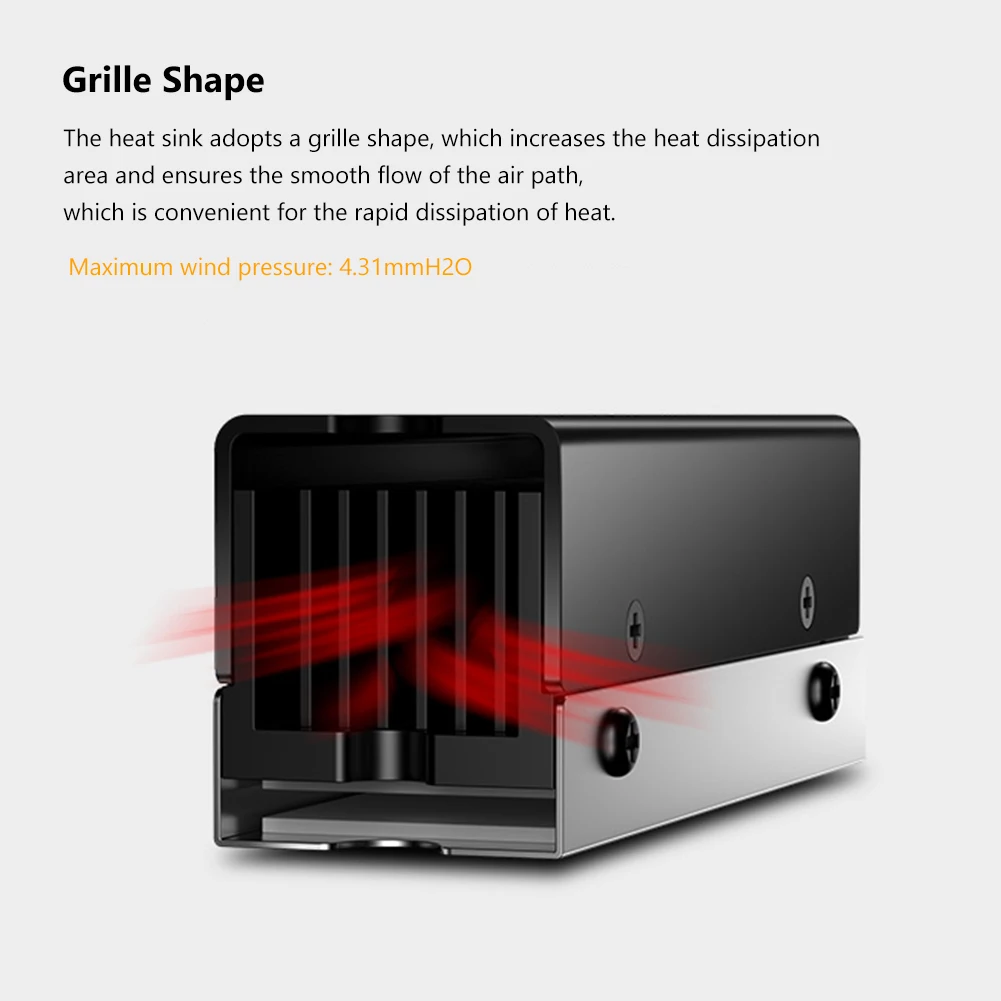 Ventilador de refrigeración M.2 SSD 2280, disipador térmico M2 2280, unidad de estado sólido, junta de disipador térmico con almohadilla térmica de aluminio, accesorios para carcasa de PC - imagen 4