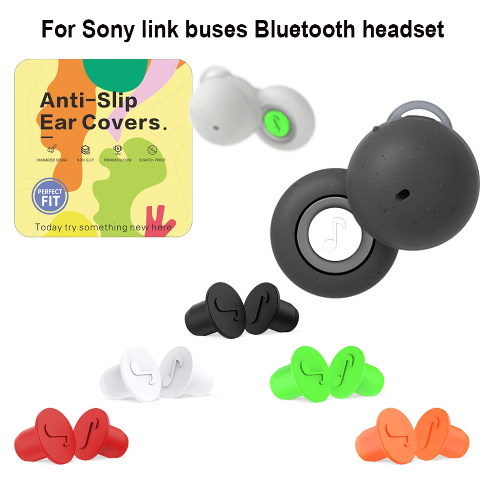 Tapones de silicona para los oídos, audífonos inalámbricos con aislamiento de ruido, reducción de ruido para el sueño, para SONY LinkBuds WF-L900, 5 pares