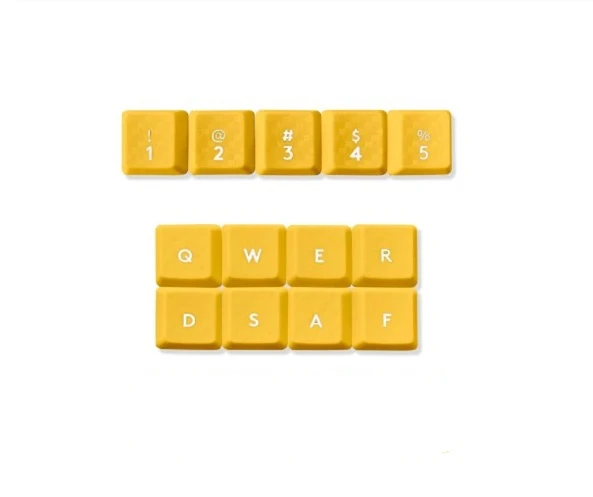yellow 13 keys