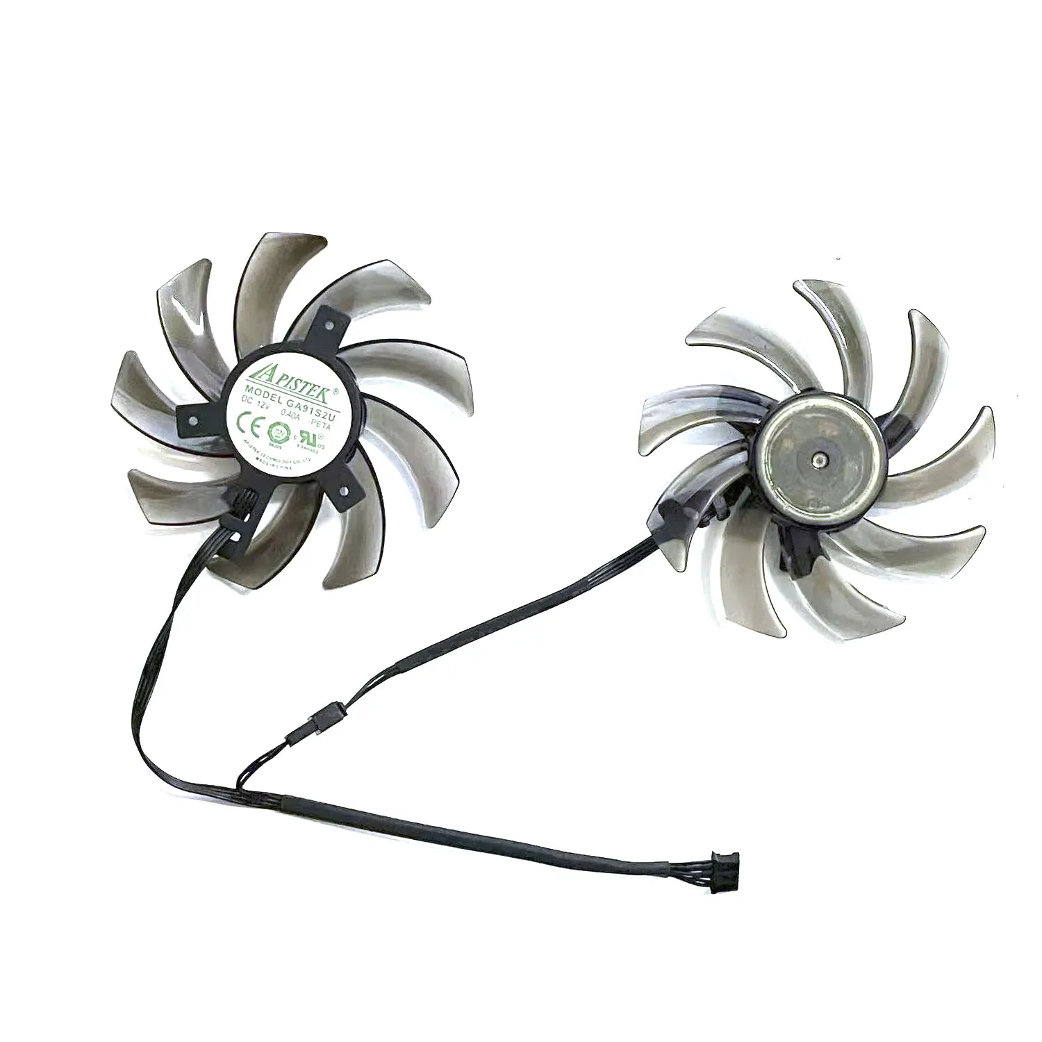 La nueva tarjeta gráfica GA91S2U de 2 ventiladores y 4 pines es adecuada para Gainward GTX 1060 1070 1070 Ti 85MM GA91S2U GTX1060 GTX1070 GTX1070Ti - imagen 5