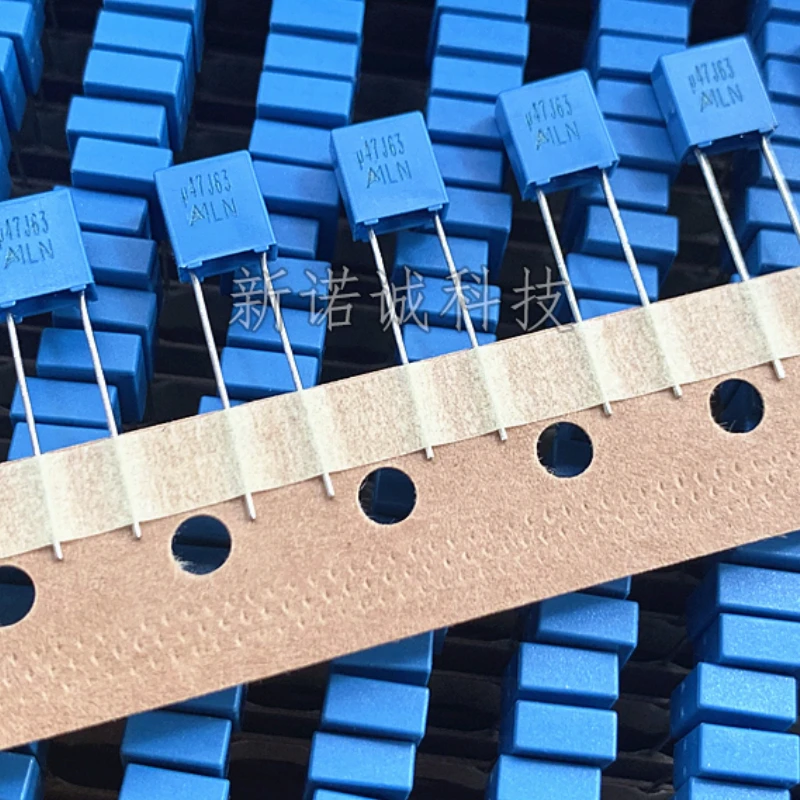 Condensador de corrección de película EPCOS, 63V, 100, 474 UF, 470NF, u47J63, 474J, 0,47, paso 5mm, 10 unidades/5% unidades - imagen 2