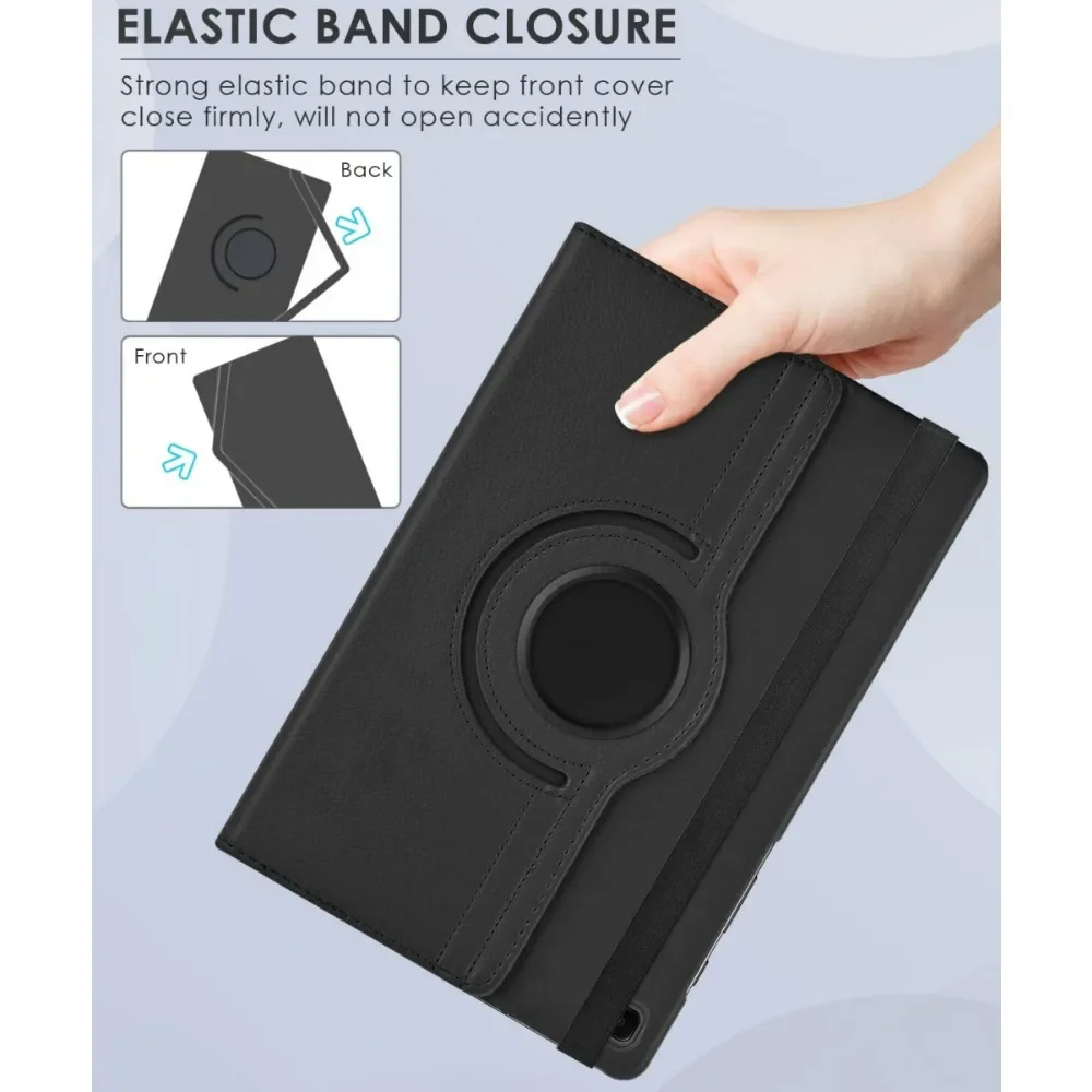 Funda para tableta Lenovo Xiaoxin Pad 2024 TB331FC Tab M11 TB330FU, carcasa con soporte giratorio de 360 °, 11 pulgadas, a prueba de golpes - imagen 4