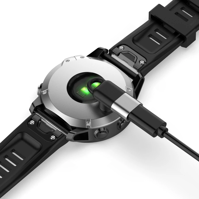 Convertidor de carga USB tipo C hembra a 4 pines para reloj inteligente Garmin Fenix 5/5S/5X/6 Forerunner 45/45S/245/245M/935 - imagen 5
