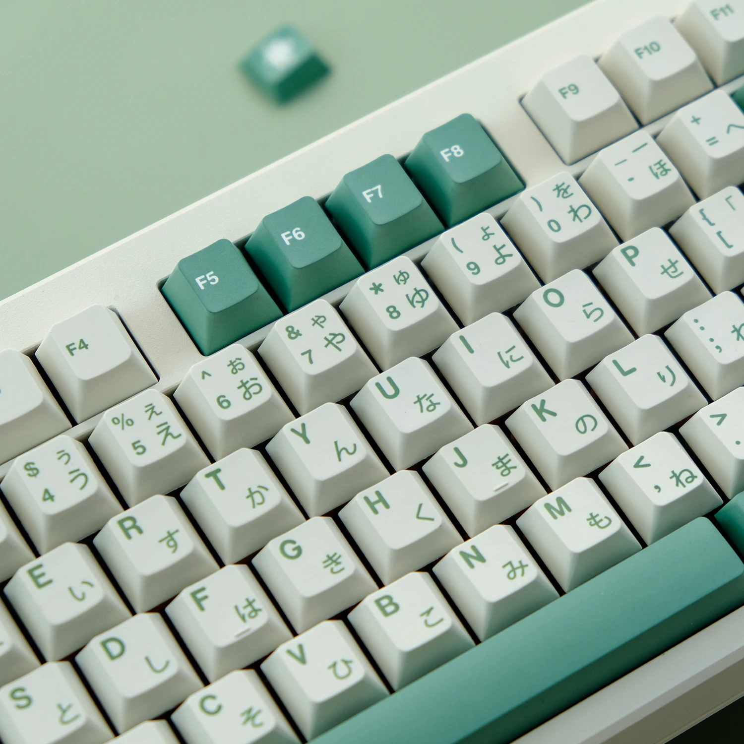 Juego de teclas japonesas GMK para acampada, 134 teclas, perfil de cereza, sublimación de tinte PBT, para teclado mecánico MX Switch - imagen 3